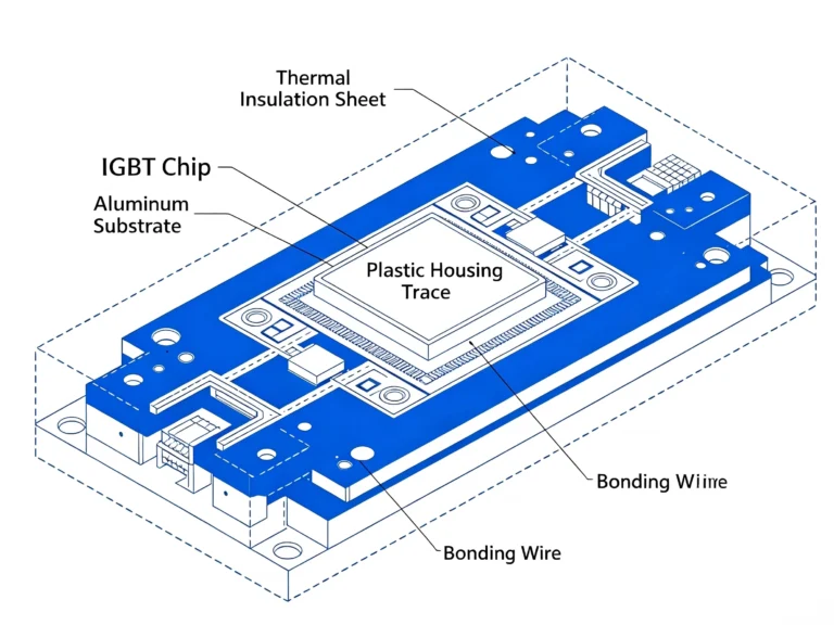 IGBT Module Thermally Conductive Insulating Sheet