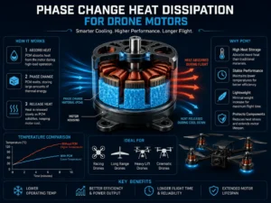 Phase Change Heat Dissipation for Drone Motors 2