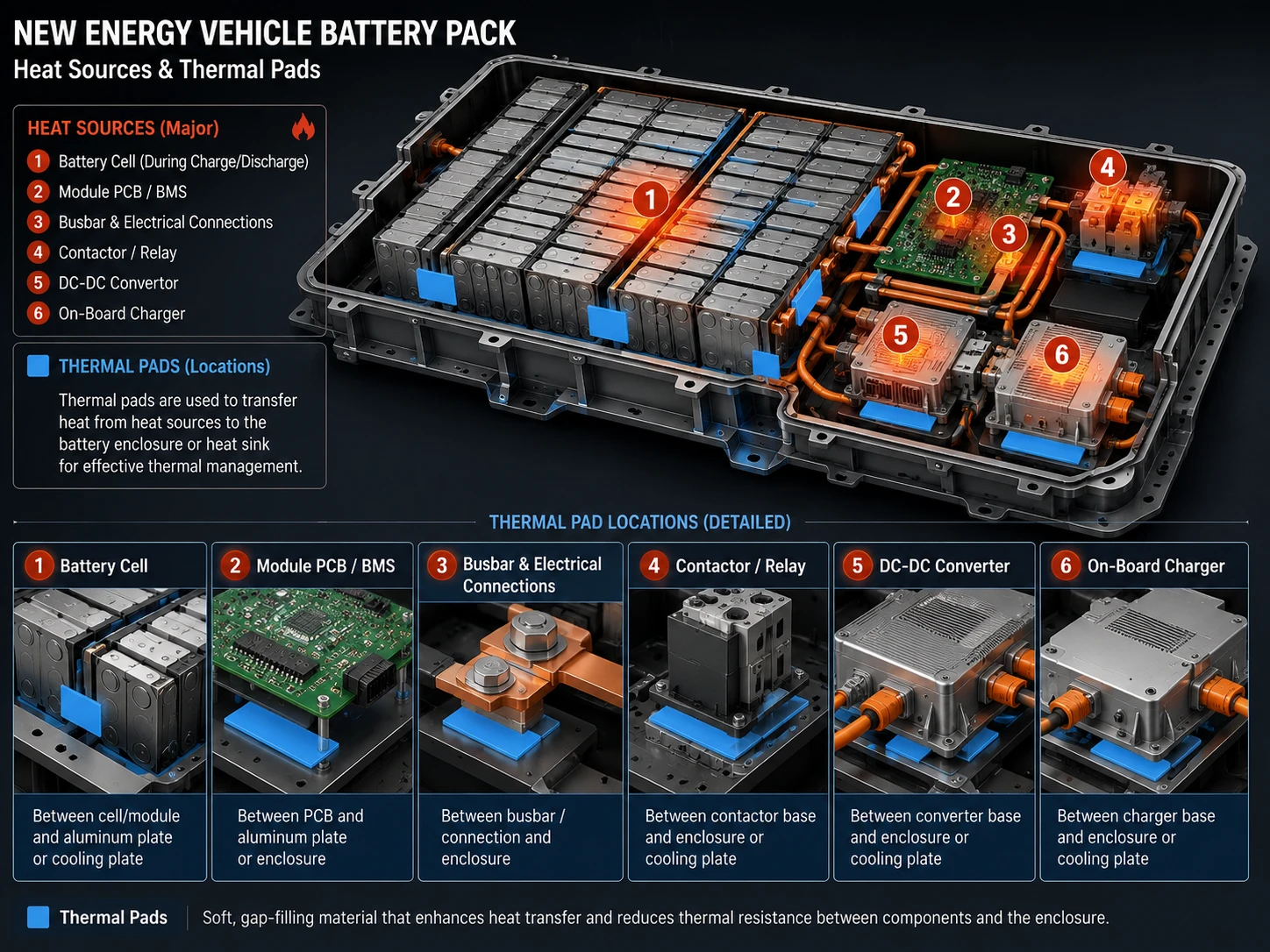 battery thermal management system for eletric vehicles Sheen Materials