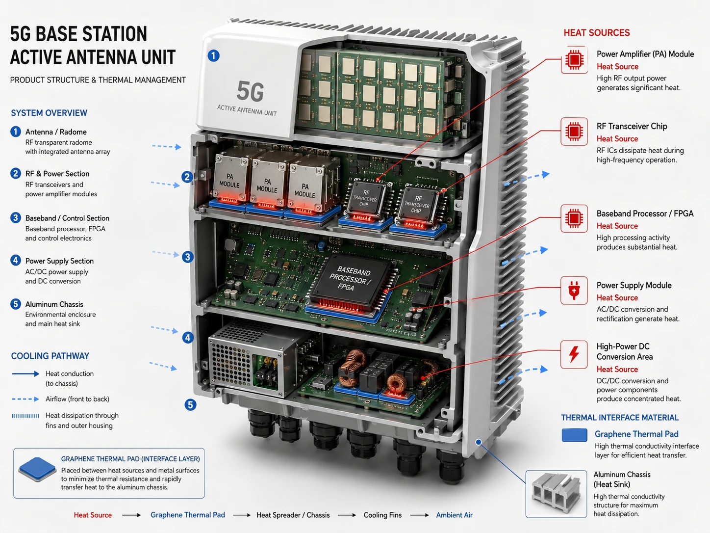 5G BASE STATIONACTIVE ANTENNA UNIT