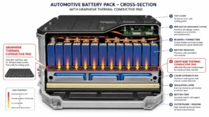 AUTOMOTIVE BATTERY PACK - CROSS-SECTION