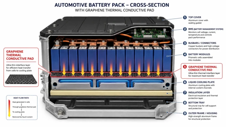 AUTOMOTIVE BATTERY PACK - CROSS-SECTION