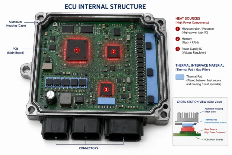ECU INTERNAL STRUCTURE