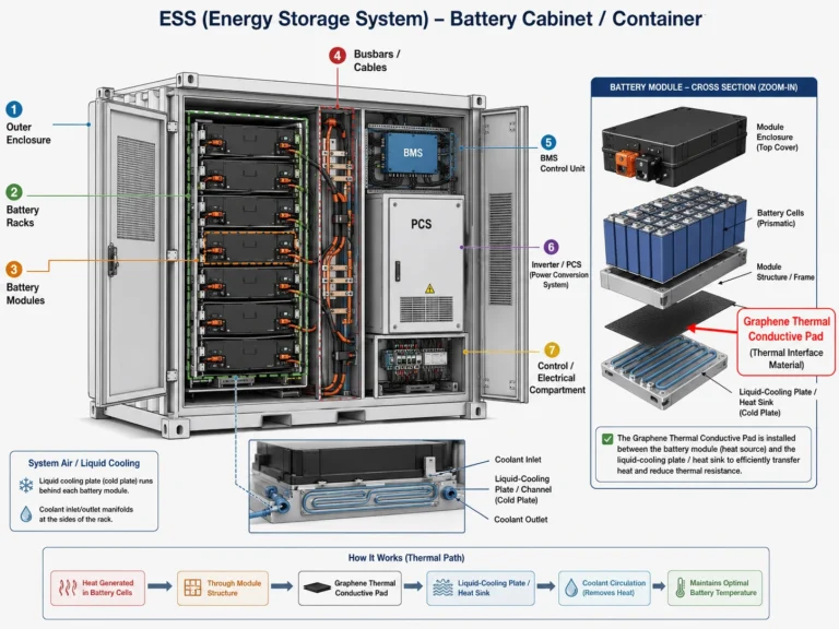 ESS (Energy Storage System) - Battery Cabinet Container