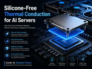 Silicone-Free Thermal Conduction for AI Servers