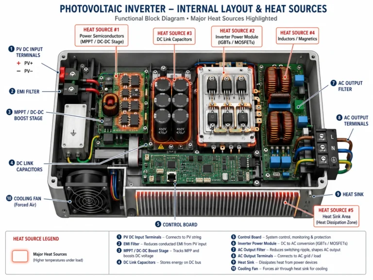 photovoltaic inverter structural