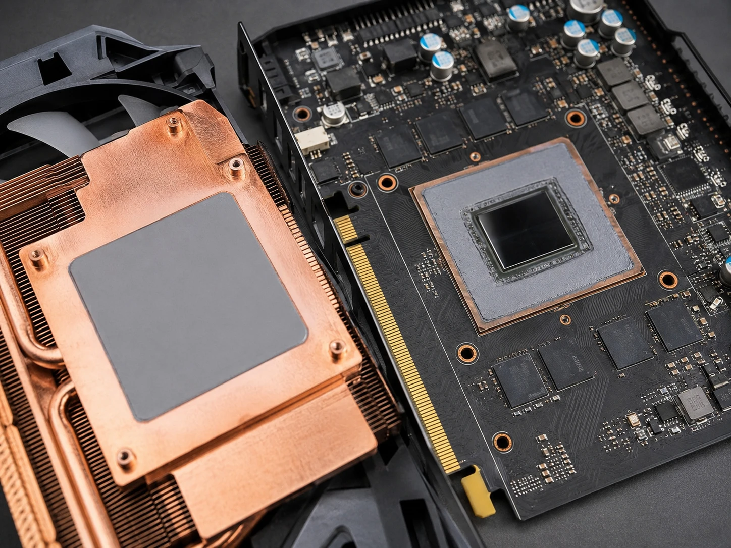 thermal phase-change material applied on GPU