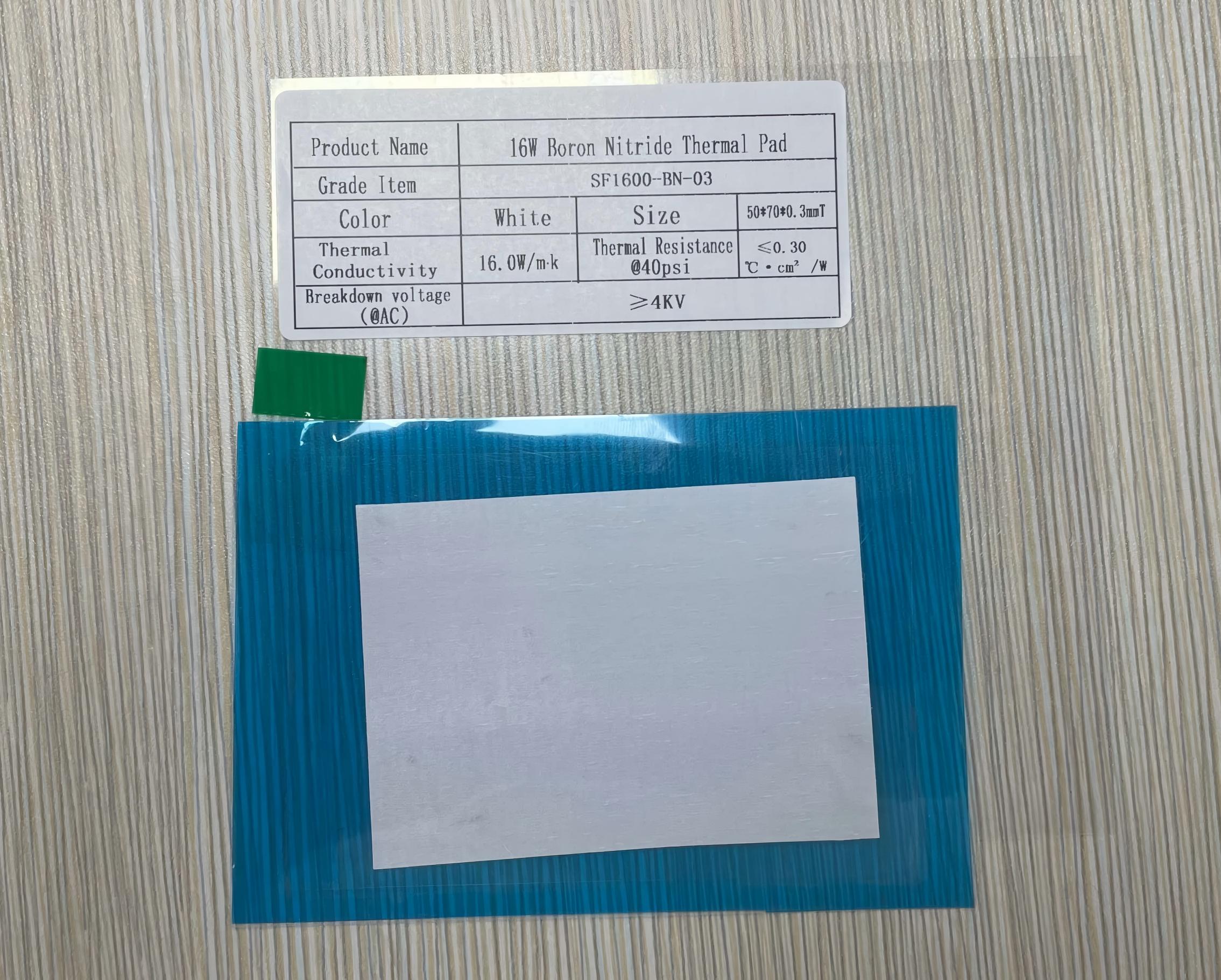 Custom-Shaped Boron Nitride Pads