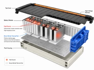 How Boron Nitride Cooling Fillers Optimize Automotive Thermal Management
