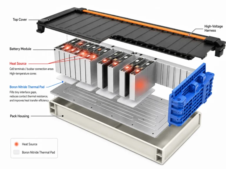 How Boron Nitride Cooling Fillers Optimize Automotive Thermal Management