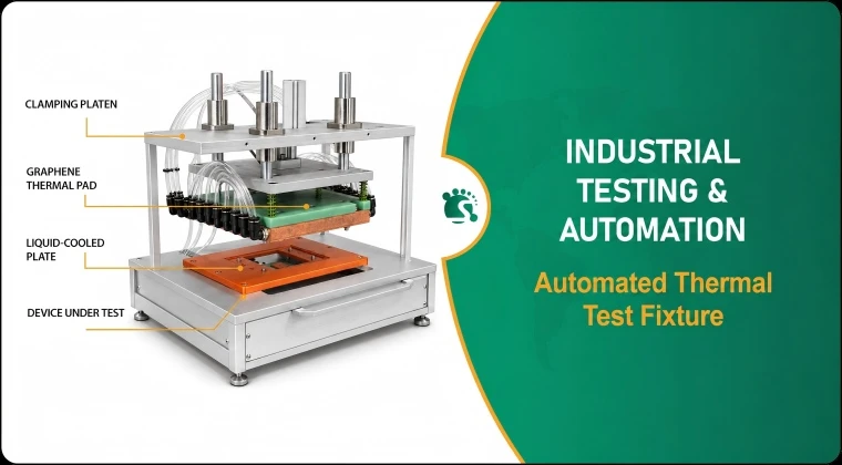 Automated thermal test fixture Sheen Materials 01