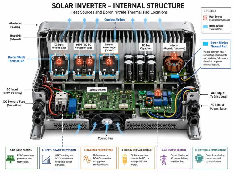 SOLAR INVERTER - INTERNAL STRUCTURE