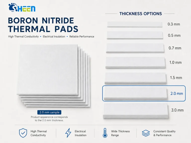 boron nitride thermal pad Sheen SF1600 Series
